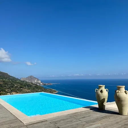 Massimo - Luna With Panoramic Infinity Pool Cefalù
